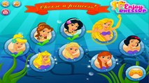 ♛ Disney Princess Mermaid Game Movie - Princesses Ariel Elsa Rapunzel Elsa Makeover Dress Up