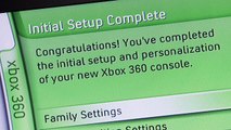 Xbox 360 Family Settings Intro