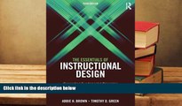 Audiobook  The Essentials of Instructional Design: Connecting Fundamental Principles with Process