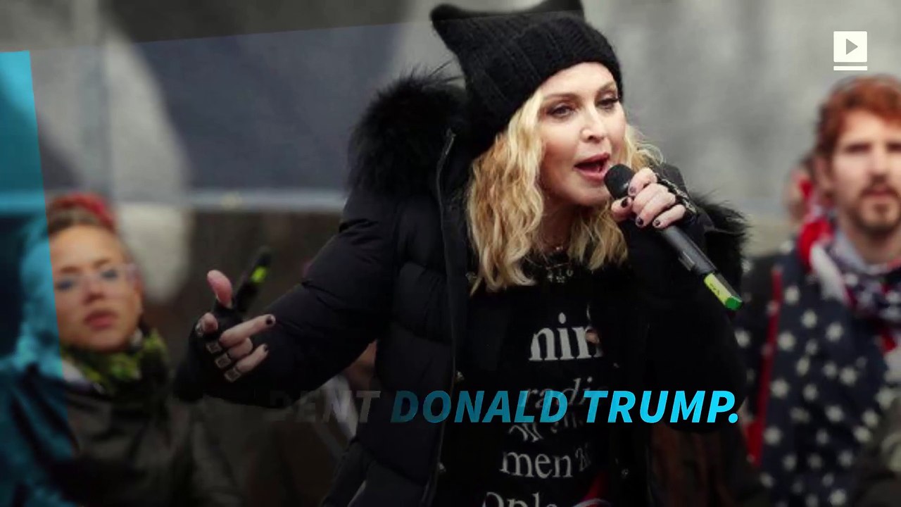 Madonna says 'Blowing up White House' comment taken out of context