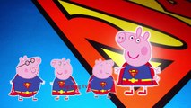 Peppa Pig Supper Man Finger Family | BingBing TV - Nursery Rhymes For Children