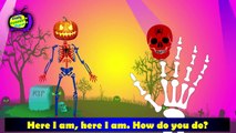 The Finger Family(Skeleton Superheros Finger Family) Crazy Skeleton Wears Pumpkin Mask Finger Family