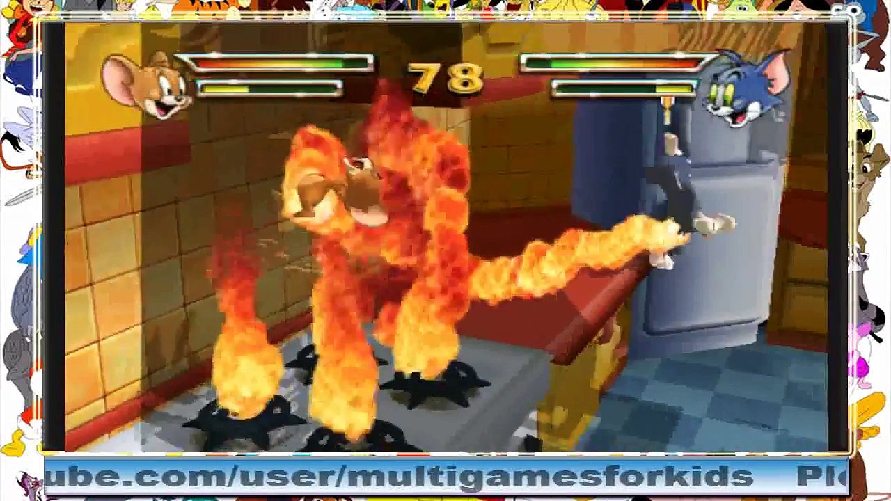 Tom and Jerry | War of the Whiskers | Jerry and Nibbles Team 2 / Cartoon Games Kids #2