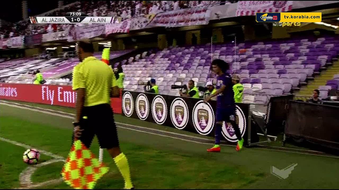 أهداف ديربي الامارات .. الجزيرة 3 - 1 العين .. بتعليق على سعيد الكعبي