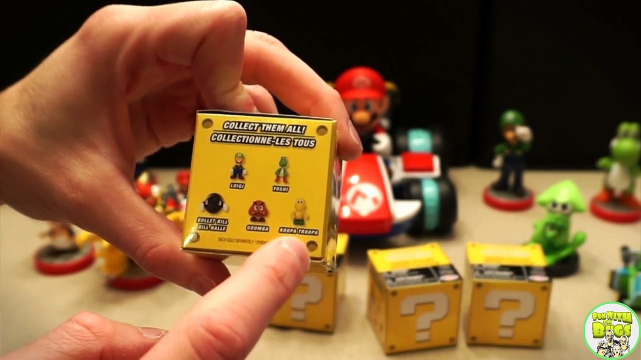 Super Mario Surprise Bags / Blind Box Opening - World of Nintendo Mystery Box Micro Figures