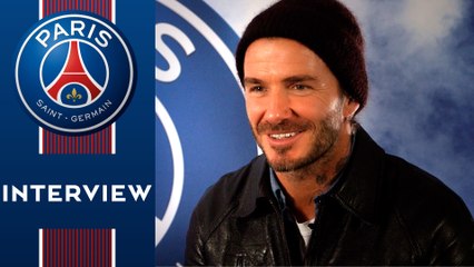 David Beckham exclusive interview