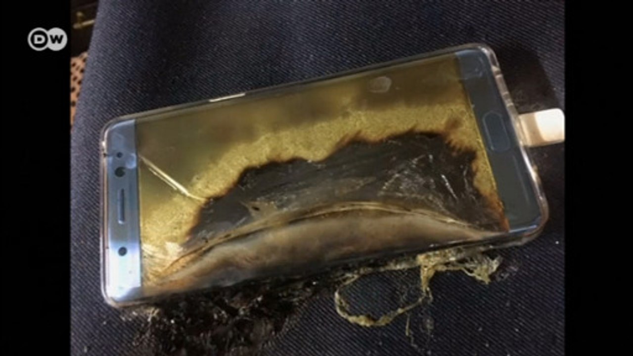 Samsung diz que bateria causou incêndio em tele...