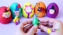 BEN AND HOLLYs Little Kingdom Surprise Eggs Play Doh Eggs Opening