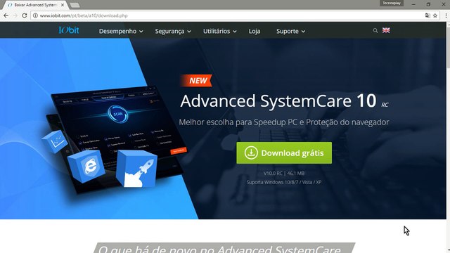 Como BAIXAR e INSTALAR o ADVANCED SYSTEM CARE 10 2017 e ACELERAR O PC