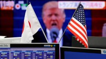 Trump's protectionist rhetoric pulls down dollar and global stock markets