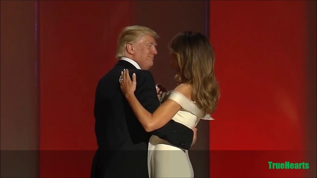 Donald and Melania Trump have 1st dance at inauguration ball