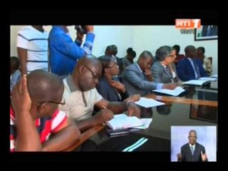 Le Ministre Allah Kouadio a encontré les opérateurs des grandes surfaces de distribution d'eau