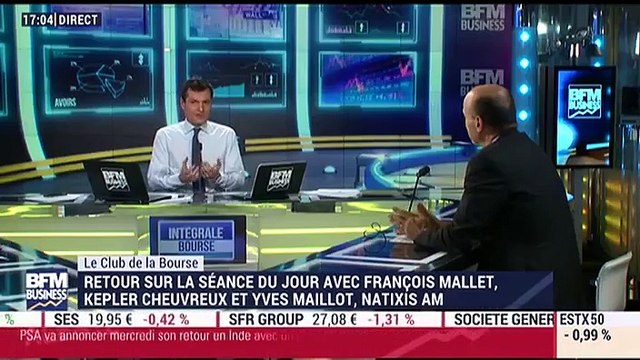 Le Club de la Bourse: François Mallet, Yves Maillot et Frédéric Rozier - 23/01