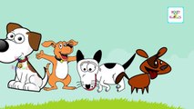 Dog Cartoon Finger Family Songs | Dog Daddy Finger Animated Cartoon Nursery Rhymes for Children