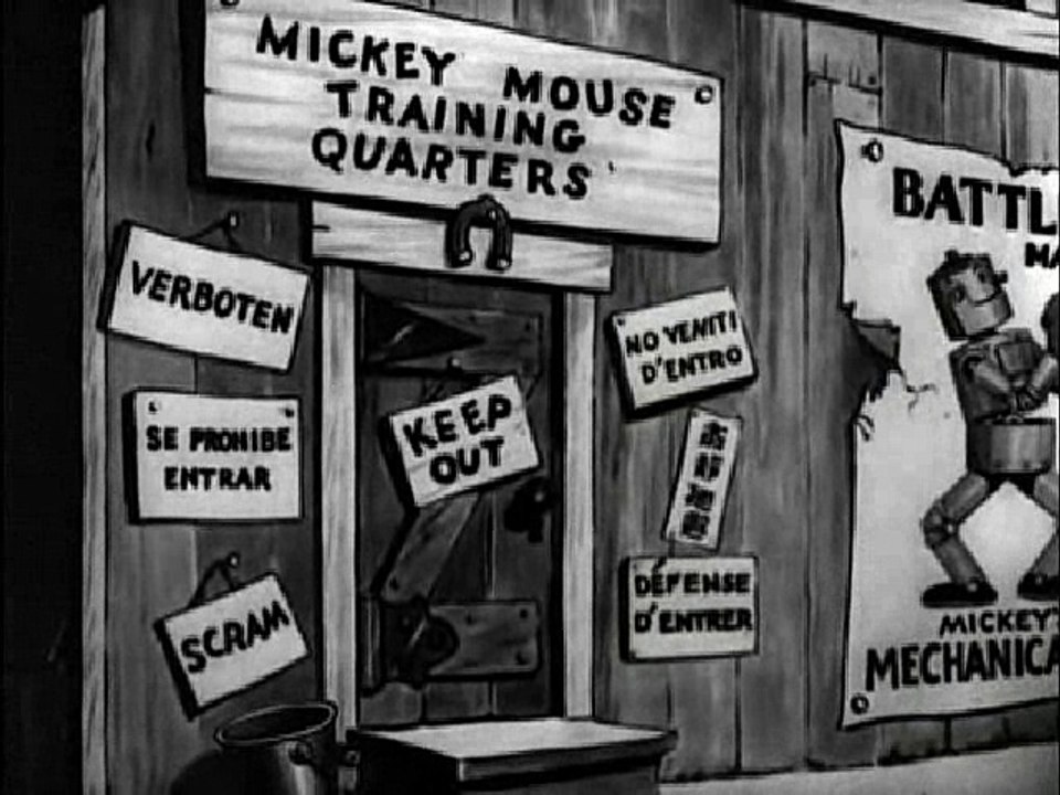 Mickey's Mechanical Man (1933) with original titles recreation