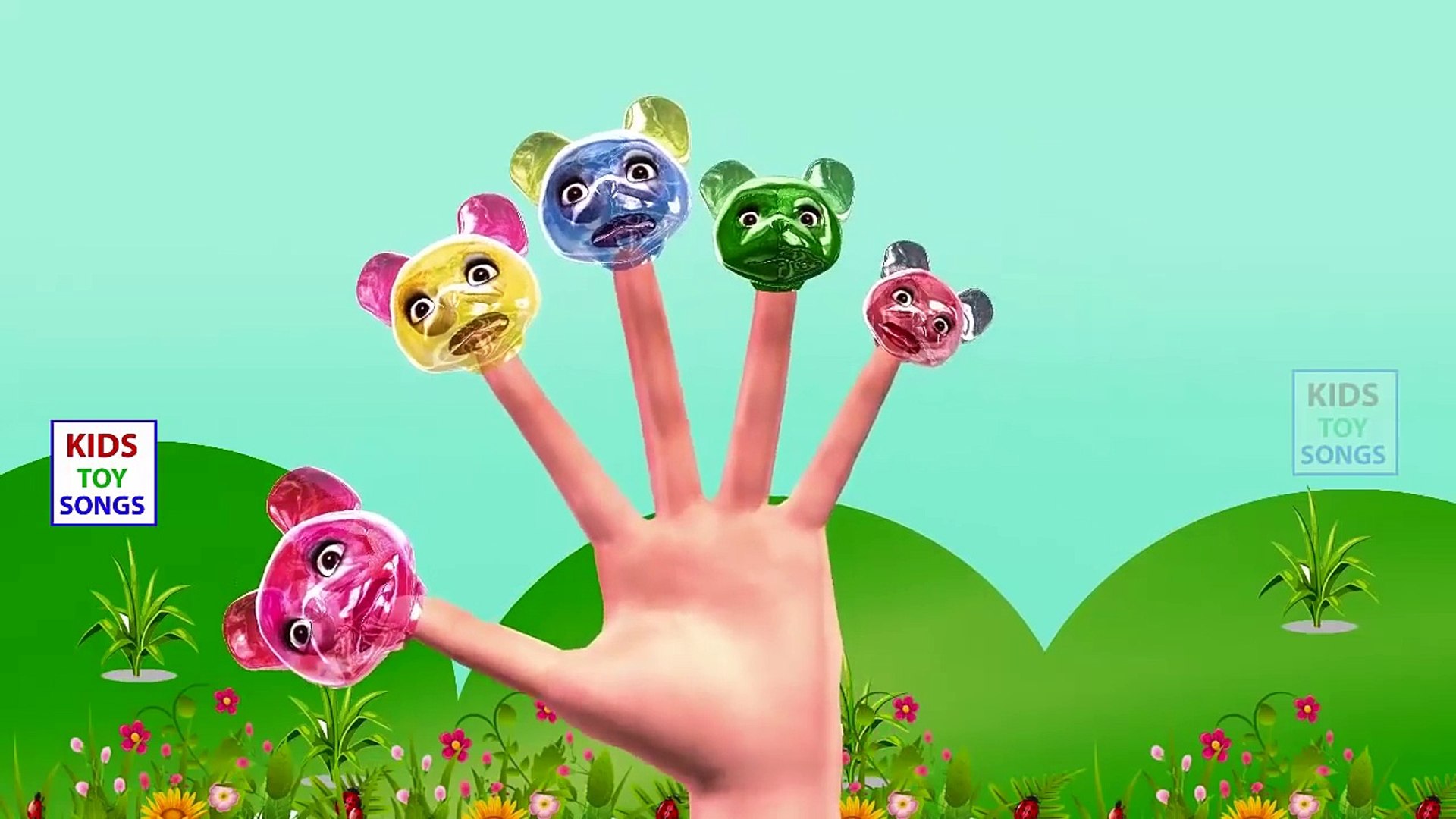Животные Мультфильмы Finger семьи | Животные Finger Семья рисованный потешки для детей