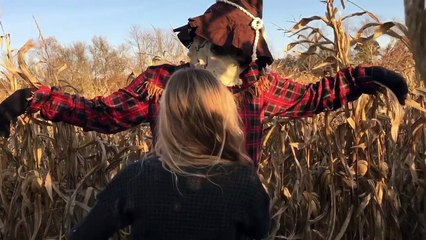 The legend of the killer scarecrow with Princess Ella and friend Madison