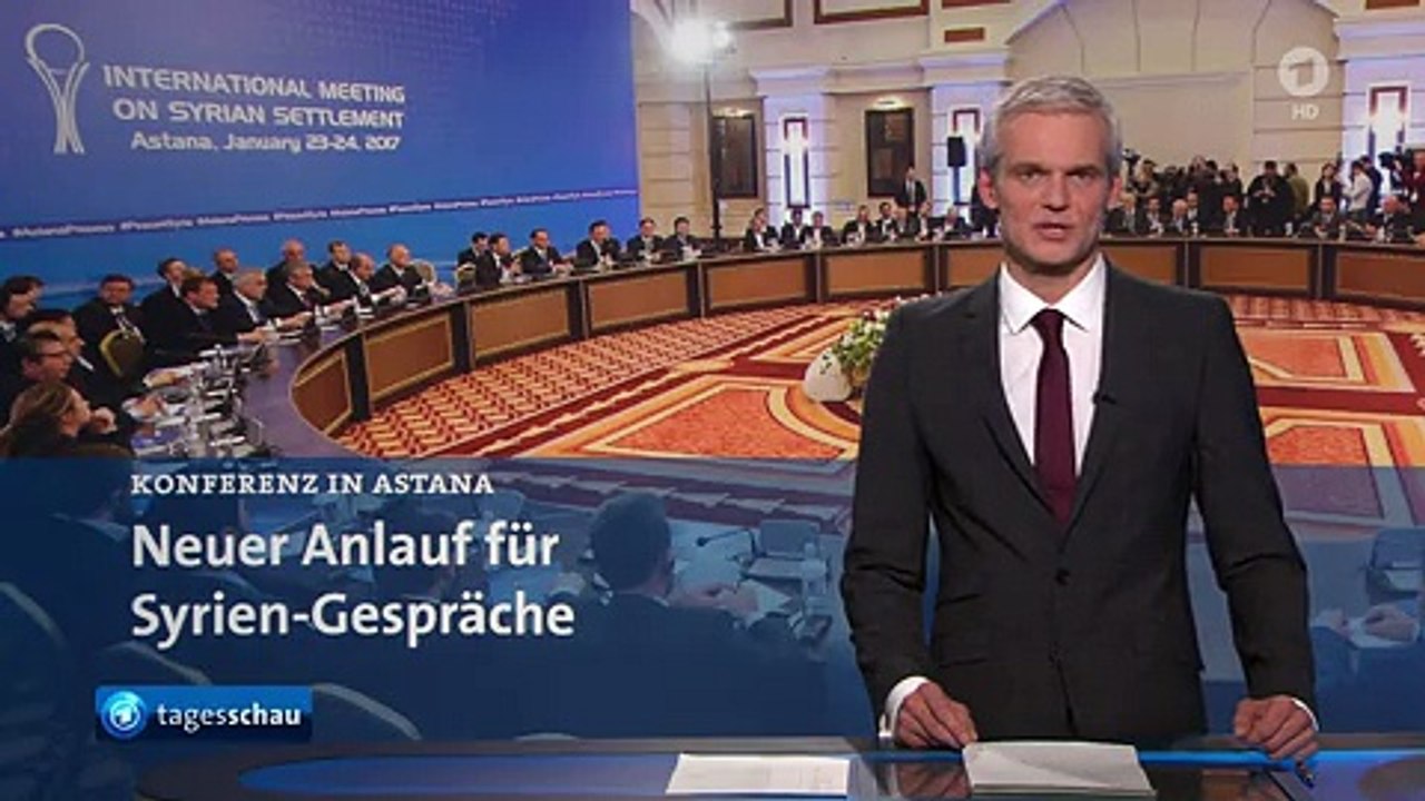 Tagesschau | 23. 01. 2017 20:00 Uhr (mit Thorsten Schröder) [GANZE FOLGE] | Das Erste