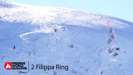 2nd place Filippa Ring - ski women - Verbier Freeride Week 2* #2 2017