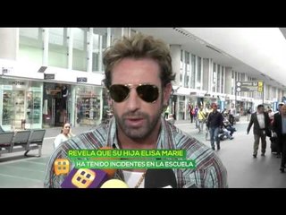 Gabriel Soto dice que su hija ha sufrido bullying