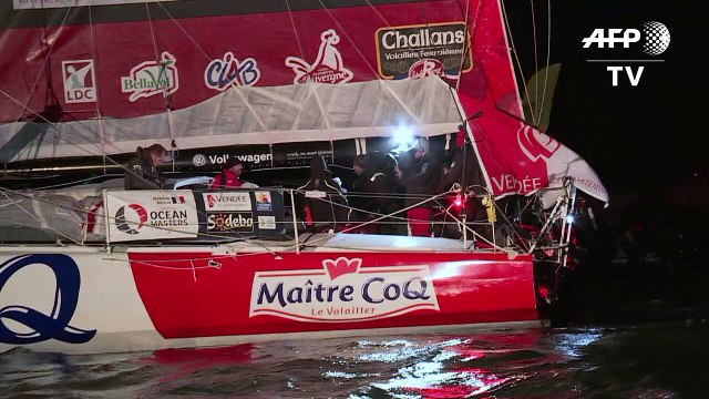 Vendée Globe: Jérémie Beyou (Maître CoQ) prend la 3e place