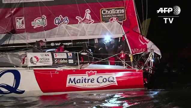 Vendée Globe: Jérémie Beyou (Maître CoQ) prend la 3e place