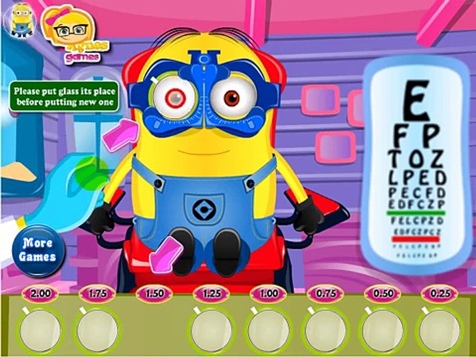 Minion Eye Care - Top Minion Videos For Kids Games new ♥ :-)