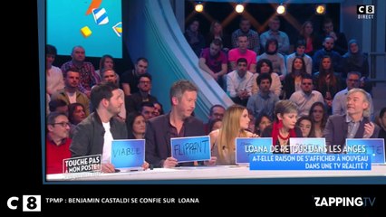 TPMP : Loana de retour sur NRJ 12, Benjamin Castaldi regrette de l'avoir laissée tomber (Vidéo)