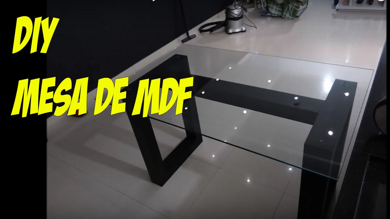 como fazer uma mesa de mdf diy