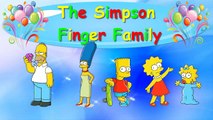 The Simpson Finger Family Song [Balloon] Finger Family Fun | Toy PARODY