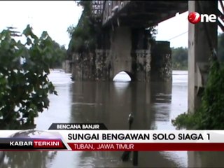 Sungai Bengawan Solo Siaga Satu, Warga Waspada