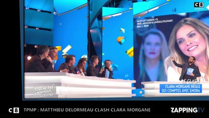 TPMP : Matthieu Delormeau clashe Clara Morgane (vidéo)