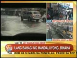UB: Ilang bahagi ng Mandaluyong, binaha dahil sa malakas na pag-ulan