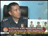 UB: Police station 1 ng MPD, pinasabugan ng granada sa ika-3 pagkakataon