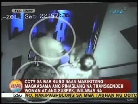 UB: CCTV sa bar kung saan makikitang magkasama ang pinaslang na transgender at suspek, inilabas na