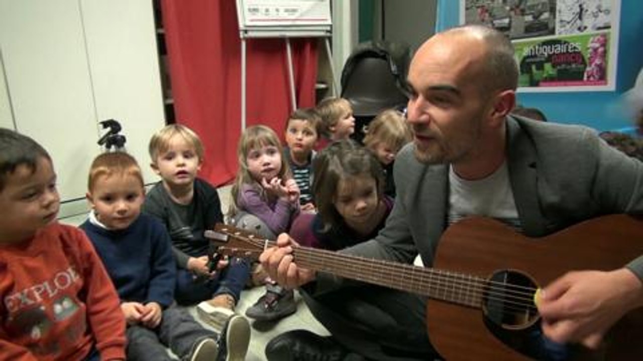 Aldebert en concert privé à L'Est Républicain...