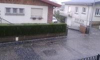 Vosges : l'orage de grêle qui s'est abattu à Epinal en...