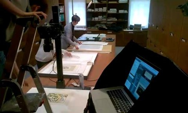 Nancy : numérisation des dessins et estampes au musée des beaux...