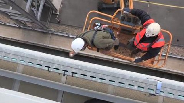Pont-à-Mousson : la centrale EDF de Blenod vue d'un...