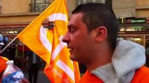 ArcelorMittal : manifestation sous tension à Paris (2)