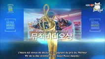[CUT] 170119 26th Seoul Music Awards Best MV & Best Dance Performance: BTS (VOSTFR)