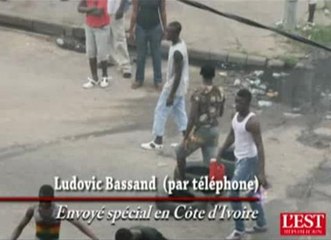 Côte d'Ivoire : notre envoyé spécial sous le feu