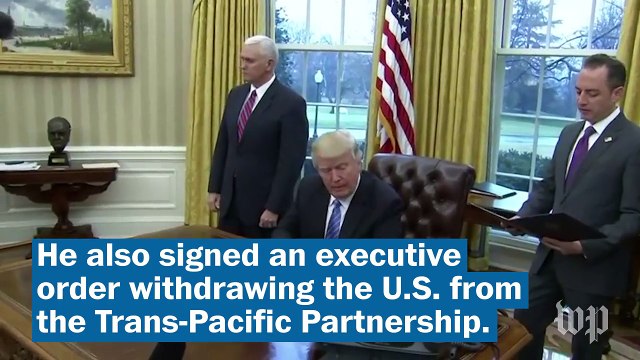 Trump starts unveiling trade agenda while Cabinet nominees continue confirmation process