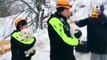 Three cute puppies rescued from avalanche hotel in Italy