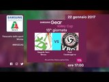 Monza - Casalmaggiore 0-3 - Highlights - 13^ Giornata - Samsung Gear Volley Cup 2016/17