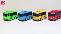 Play with Tayo the Little Bus and Gumballs to Learn Colors - KC Toys