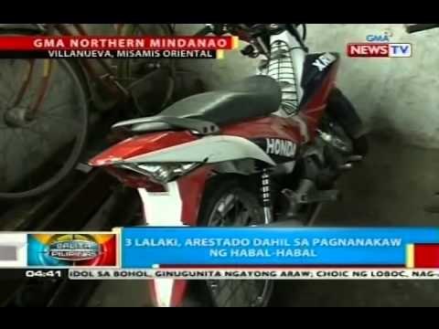 3 lalaking nagnakaw umano ng kable ng kuryente sa isang power plant sa Misamis Oriental, arestado
