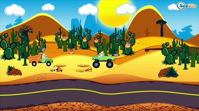 Coches & Camiónes infantiles - Camión - Coche de policía - Camión de bomberos - Carros de carreras