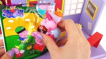 Peppa Pig English Episodes - New Compilation - Peppas Dance & Train Travel - Peppa Pig Toys Video