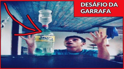 O DESÁFIO DA GARRAFA MAIS IDIOTA JÁ FEITO